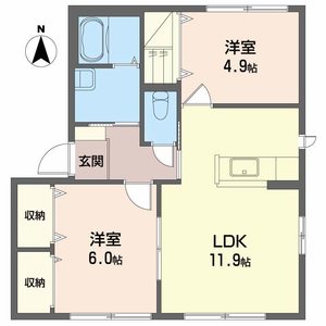 シャーメゾン ラヴィ A棟 A0102号-2