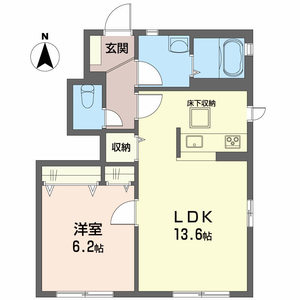 ハイネス国府　Ｂ棟 B0105号室