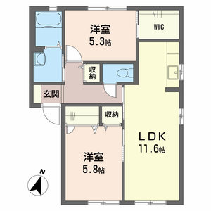 Ｋ－ＨＡＵＳ　Ⅰ棟 A0102号室