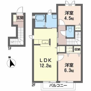 シャーメゾン大森　Ｂ棟 B0203号-16