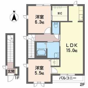 シャーメゾンＫ　Ｃ棟 C0206号室