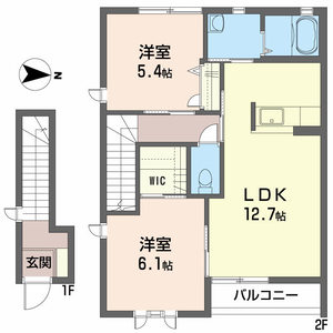 シャーメゾン鴨島　Ａ棟 A0201号室