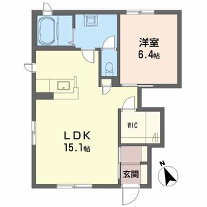 シャーメゾンエピナール　Ｄ棟 D0110号-16