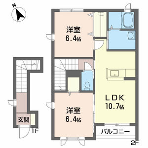シャーメゾンエピナール　Ｅ棟 A0212号-12