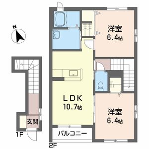 クラヴィエ沖洲　Ⅱ番館 B0205号-16