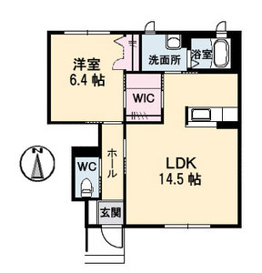 コートクレールⅡ番館 A0101号-16