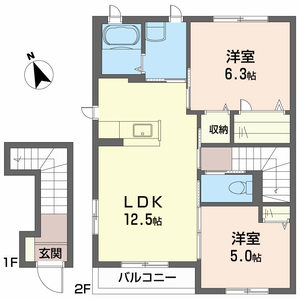 シャーメゾンエーデルハイム　Ｂ棟 B0203号室