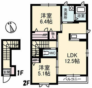 ヒルサイドコート　Ｅ棟 E0212号室