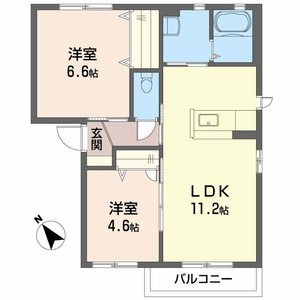 シャーメゾンプランドール　Ｂ棟 B0201号-16