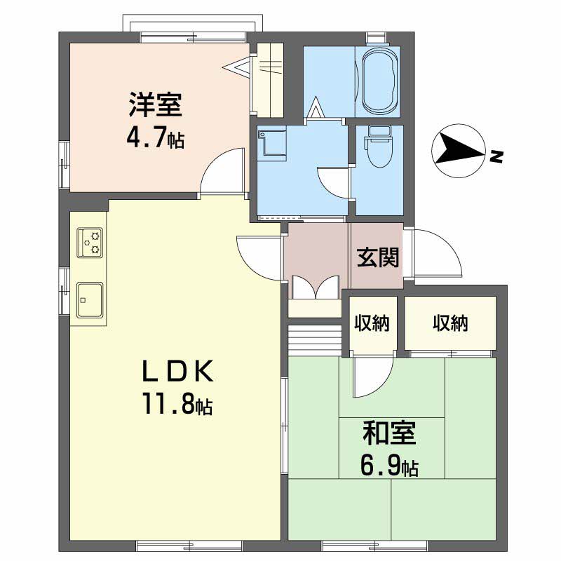 フレグランス竹原　Ａ棟 A0102号-16