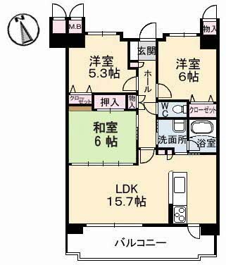 アステージ西条弍番館７０２号A0001-2