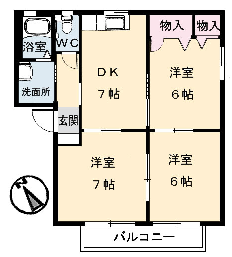 グリーンベル海岸通り B棟 B0202号-7