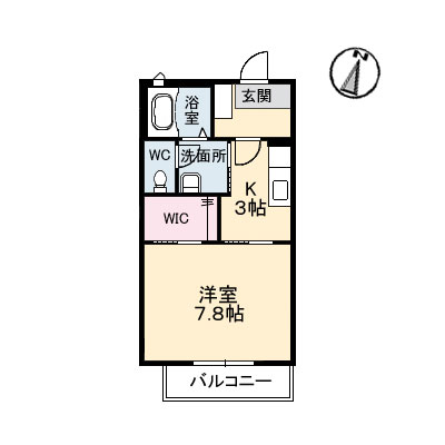 プランタン　Ａ棟A0104-2