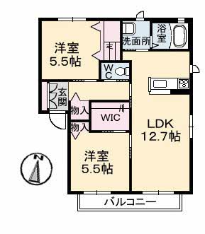 パティオ・ドュ・シャーメゾン　Ⅰ棟A0202-2