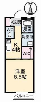 カーサ・ア・コルテ　Ⅰ棟A0202-2