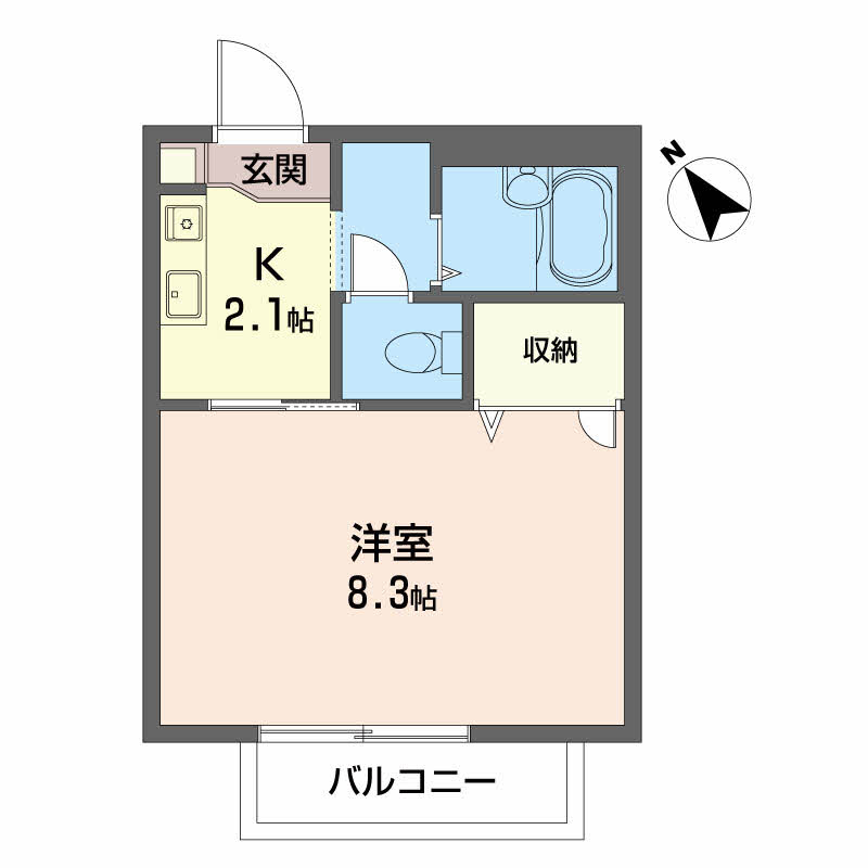 ＣＡＳＡ安宅　Ｂ棟B0205-2