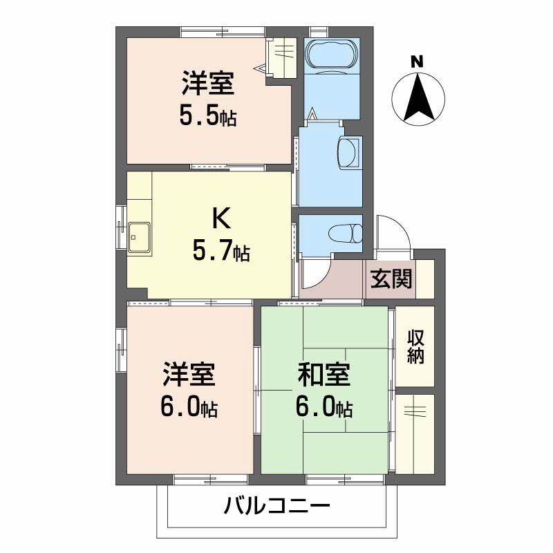 シャーメゾン八万　５番館D0208-2