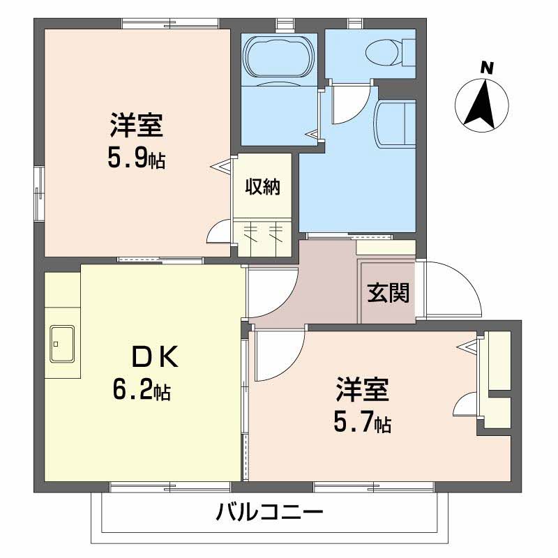 ヴィラージュマルイ　Ｂ棟B0205-2