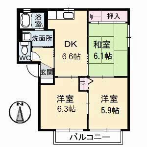 シャーメゾン　ラヴィ　Ｆ棟 F0202号-16