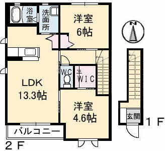 ブランシェ川内　Ⅰ番館A0202-2