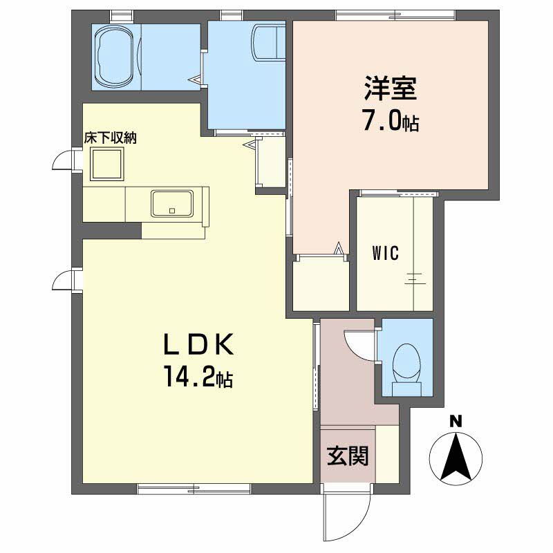 ブランシェ川内　Ⅱ番館B0105-2
