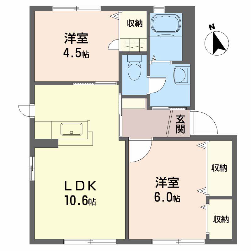 メゾン竹島　Ⅱ棟 B0105号-13