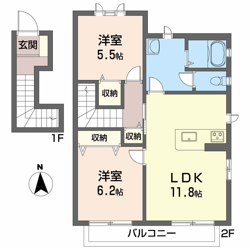 ハイネス国府　Ｂ棟 B0205号-16