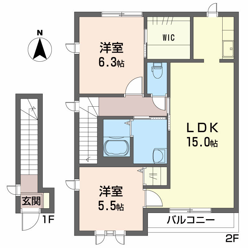 シャーメゾンK C棟 C0206号-12