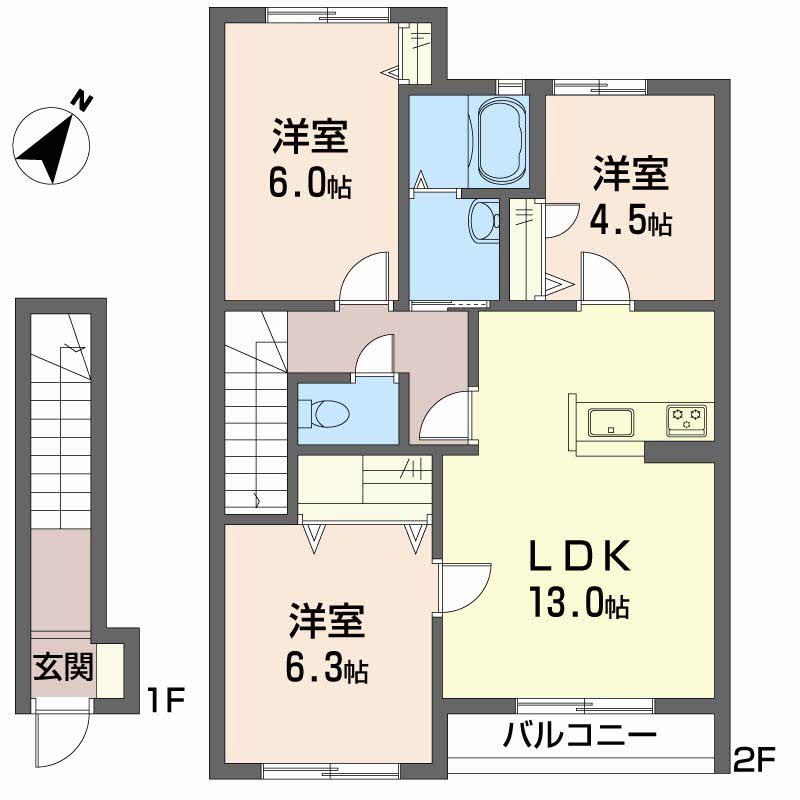 フレグランス沖洲　Ⅰ番館A0201-2