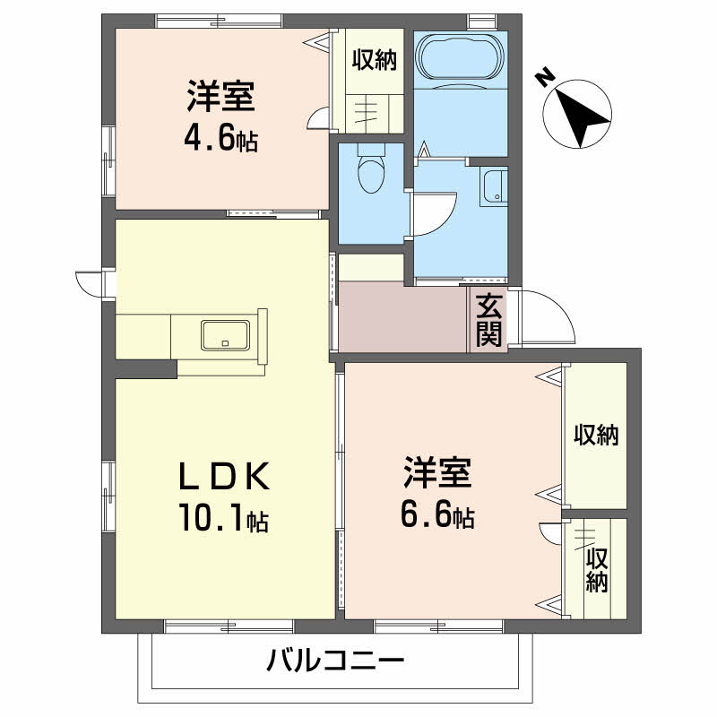 シャーメゾンソレイユ　Ｃ棟C0107-2