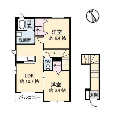 クラヴィエ沖洲　Ⅰ番館A0201-2