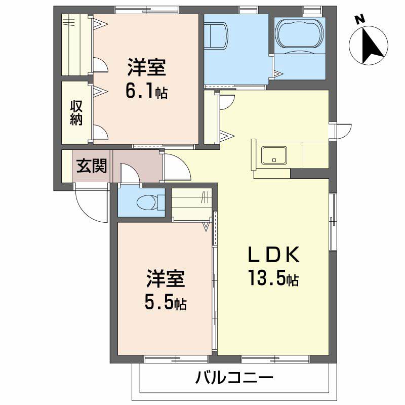 クラヴィエ南昭和　Ｄ棟D0210-1