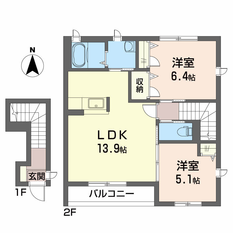 シャーメゾンサンモール　Ａ棟 A0201号-2