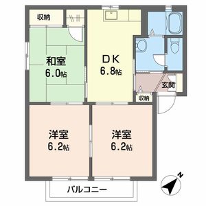 サンフォーレス　Ａ棟 A0202号室