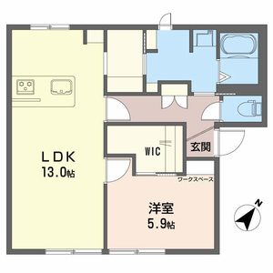 クレール２１ A0101号室