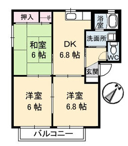 エクセル　ハイツ　Ｂ棟 B0201号室