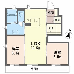 シャーメゾン・クレセオ　Ｄ棟 B0102号室