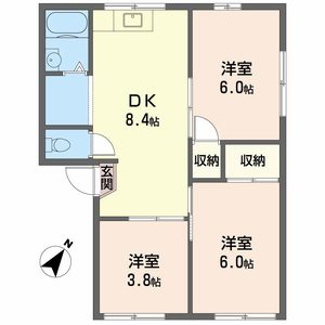 太華ハイツ　Ａ A0101号-13