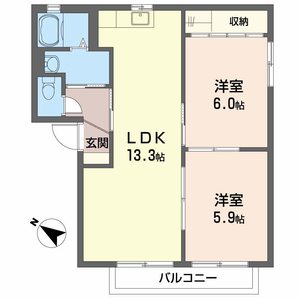 サンパティーク　ロジュマン　Ⅱ B0202号室