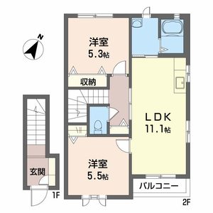 シャーメゾン・ペリドット A0202号室