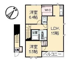サングランデ　Ａ棟 A0203号室