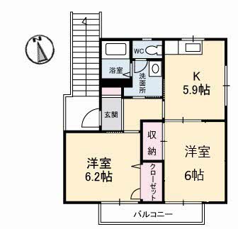 サンライフ光　　Ｄ棟D103-2