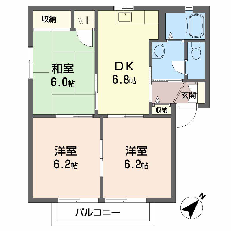 サンフォーレス　Ａ棟 A0202号-16