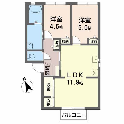 クレインフィールドⅢ　Ｂ棟B0101-2