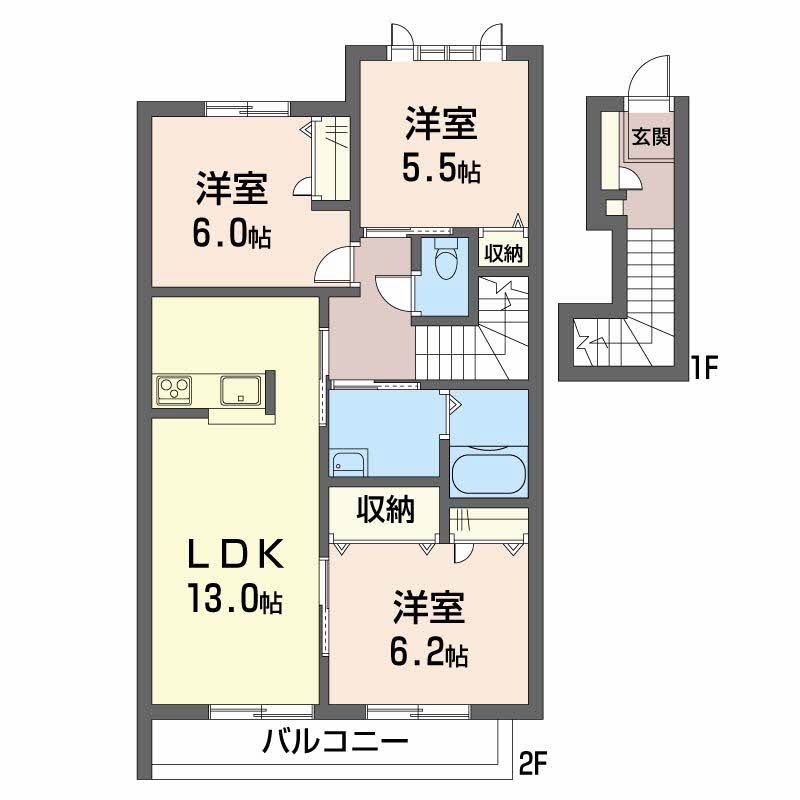 グランマスト下松 SUN棟 A0202号-2