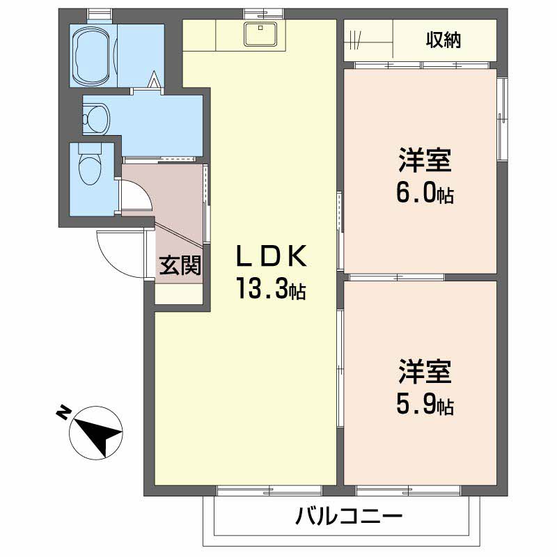 サンパティーク ロジュマン Ⅱ B0202号-11