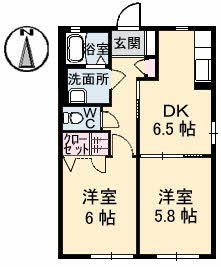 コーポ　シャルダン C号-2
