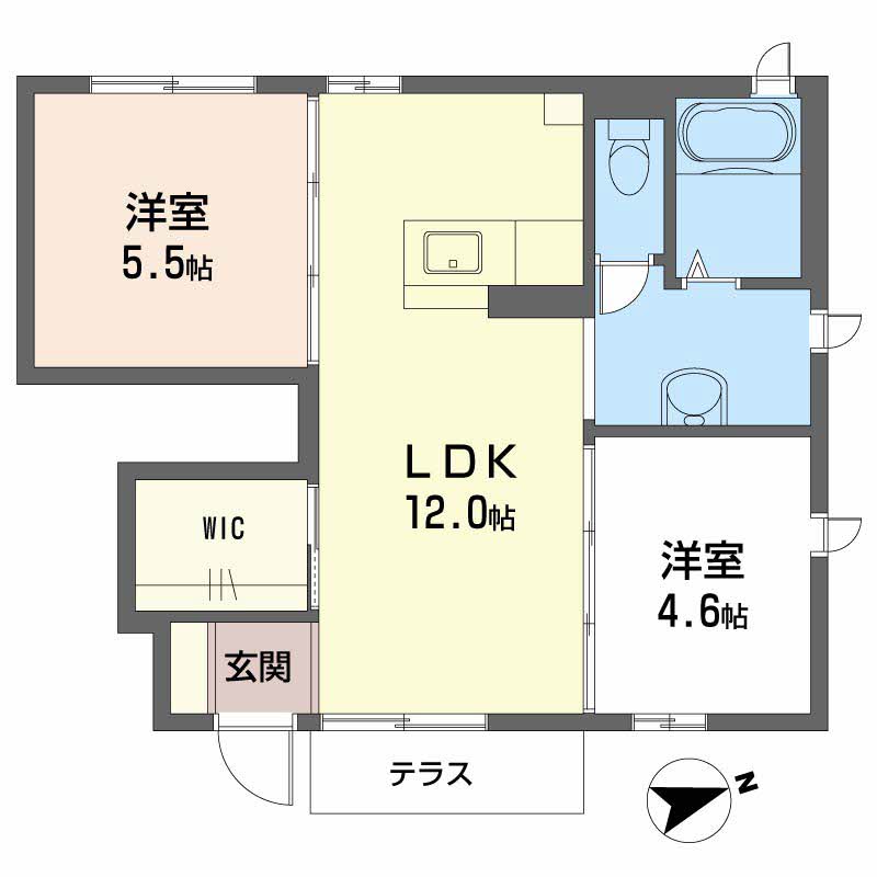 ヴィラ名水　Ａ棟A0101-2