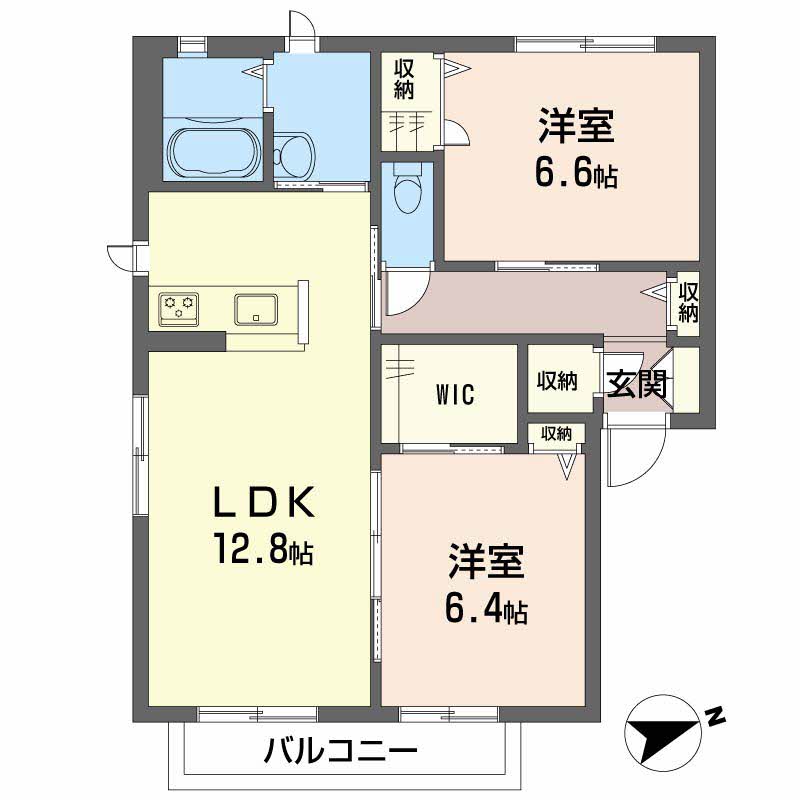 パールハイツ I棟 I0201号-13