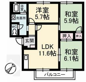 グリーンハイツ芝崎 A0201号-2